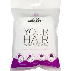 3/$30 Daily Concepts Your Hair Wrap Towel Anti-Frizz